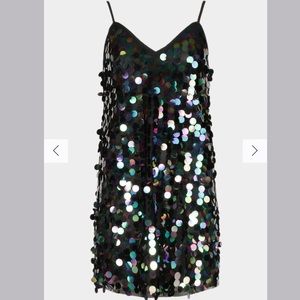 Strappy Sequin Dress